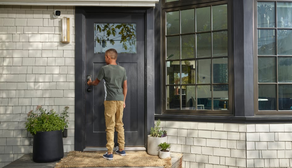 Vivint Smart Lock on home in Burlington